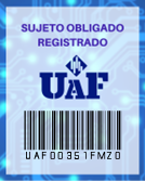 Sujeto Obligado UAF